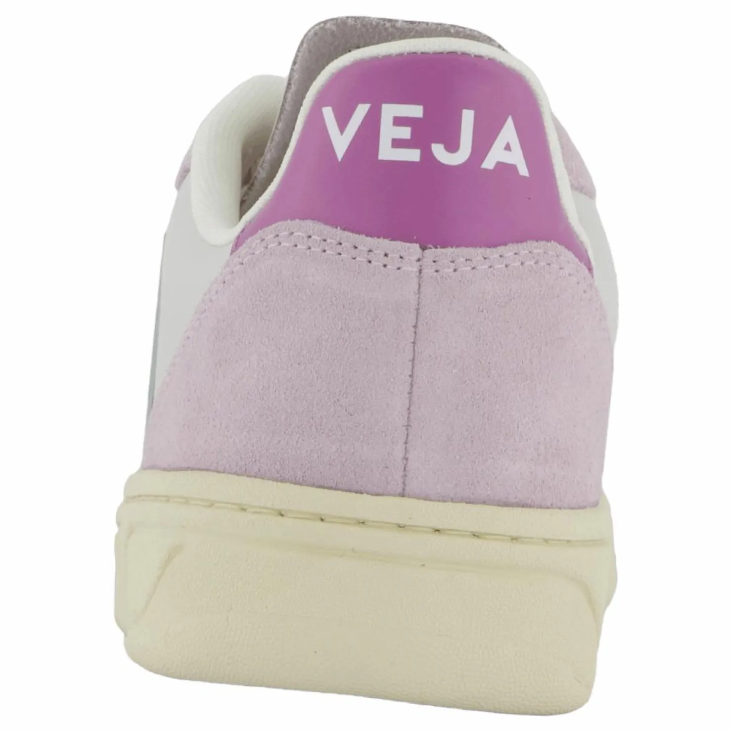 Veja V-10 V-10 Leath Gravel_menthol_parm Lila Hot