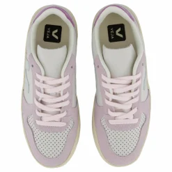 Veja V-10 V-10 Leath Gravel_menthol_parm Lila Hot