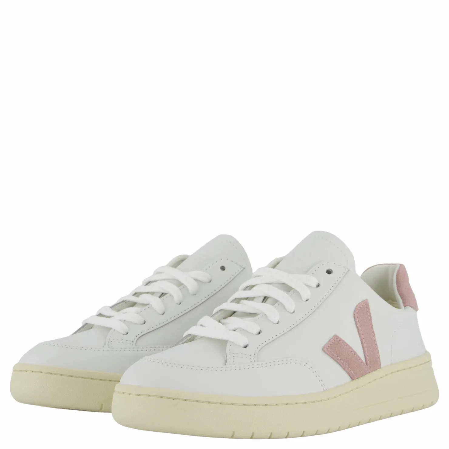 Veja V-12 V-12 Leather Extra-white_babe Vit Clearance