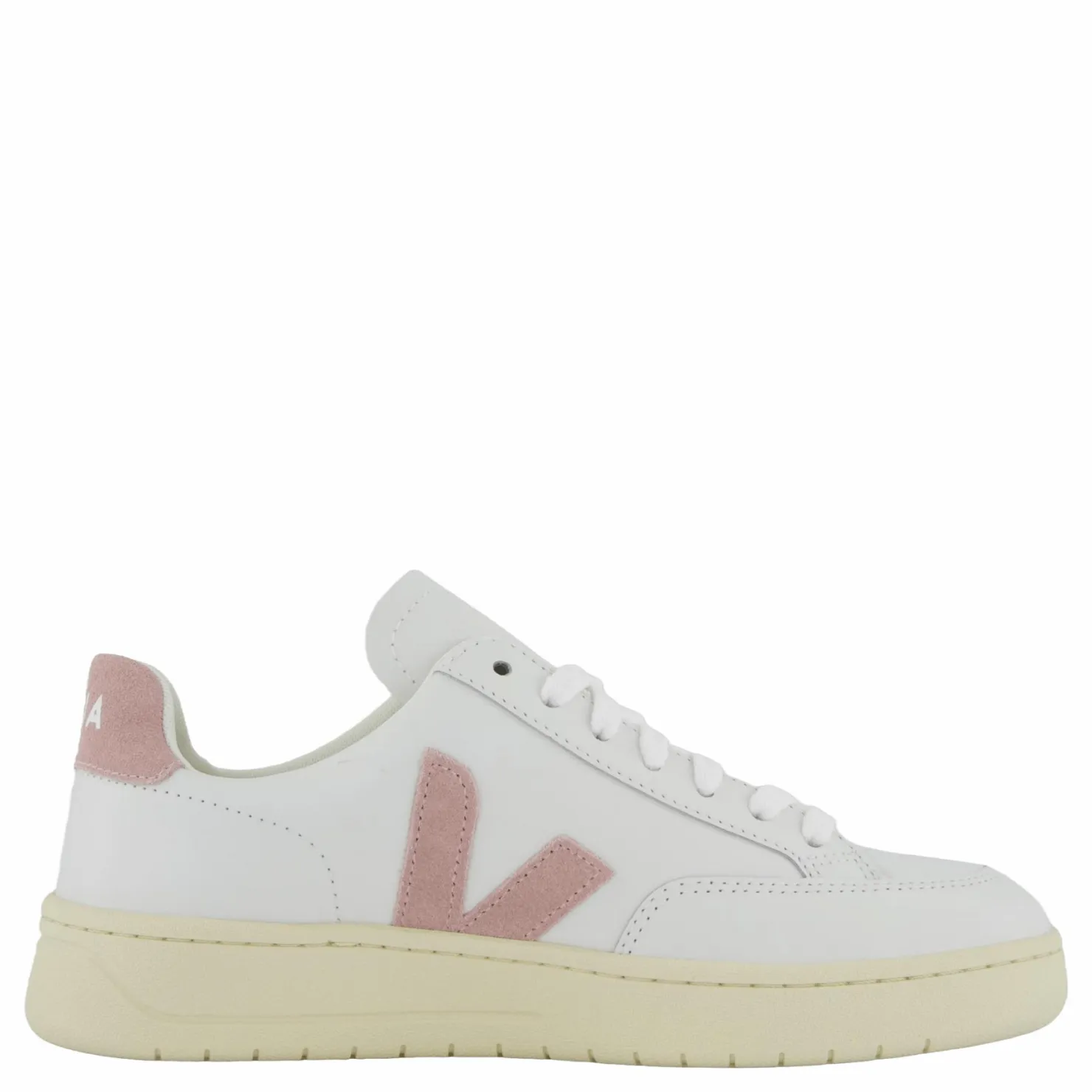 Veja V-12 V-12 Leather Extra-white_babe Vit Clearance