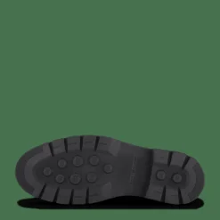 Tommy Hilfiger Varm Padded Hilfiger Lth Boot Black Svart Best