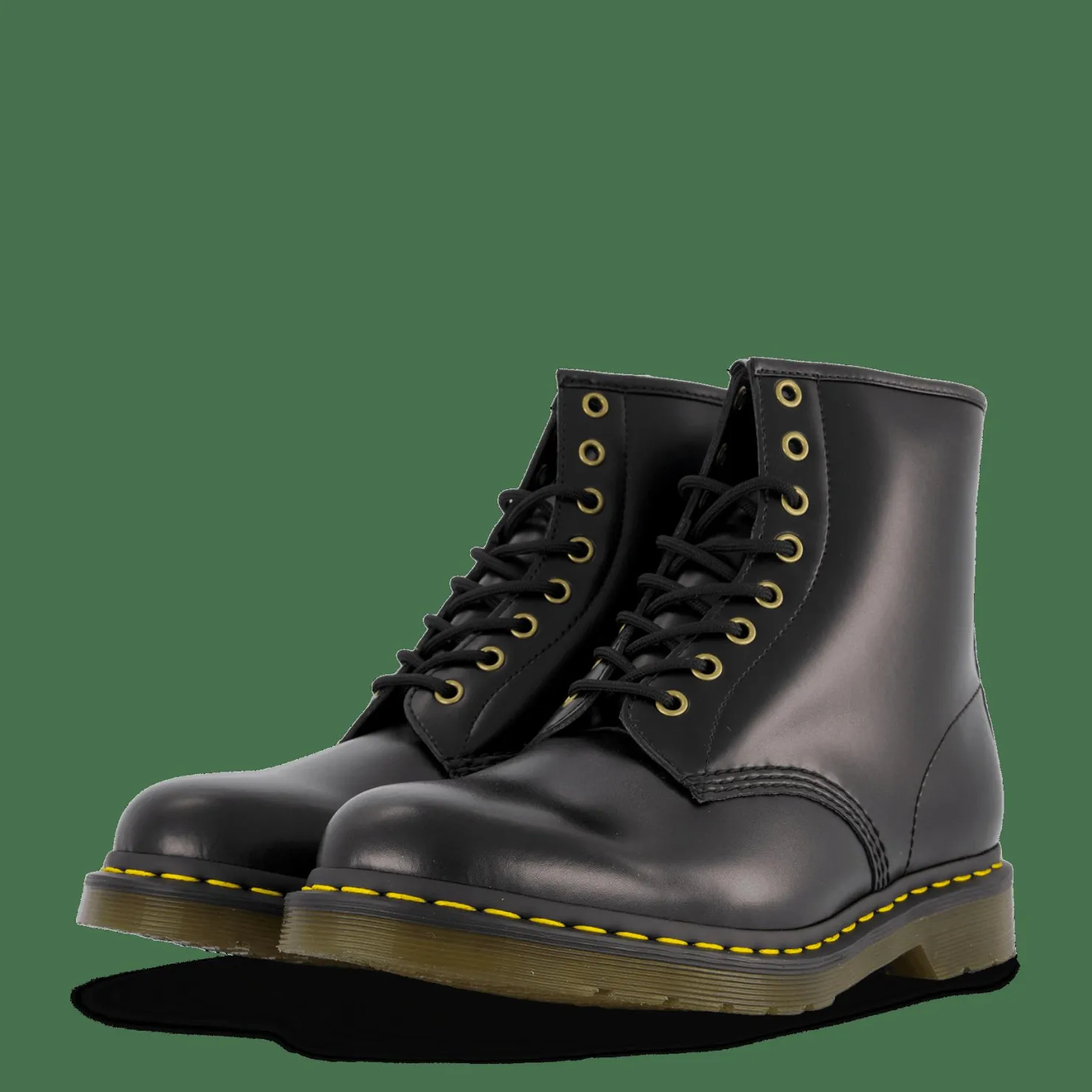 Dr Martens Vegan 1460 Black Norfolk Flat & Black Bor Svart Online