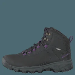 Merrell Vego Mid Leather North Wp Ice+ Black/gloxinia Svart Outlet