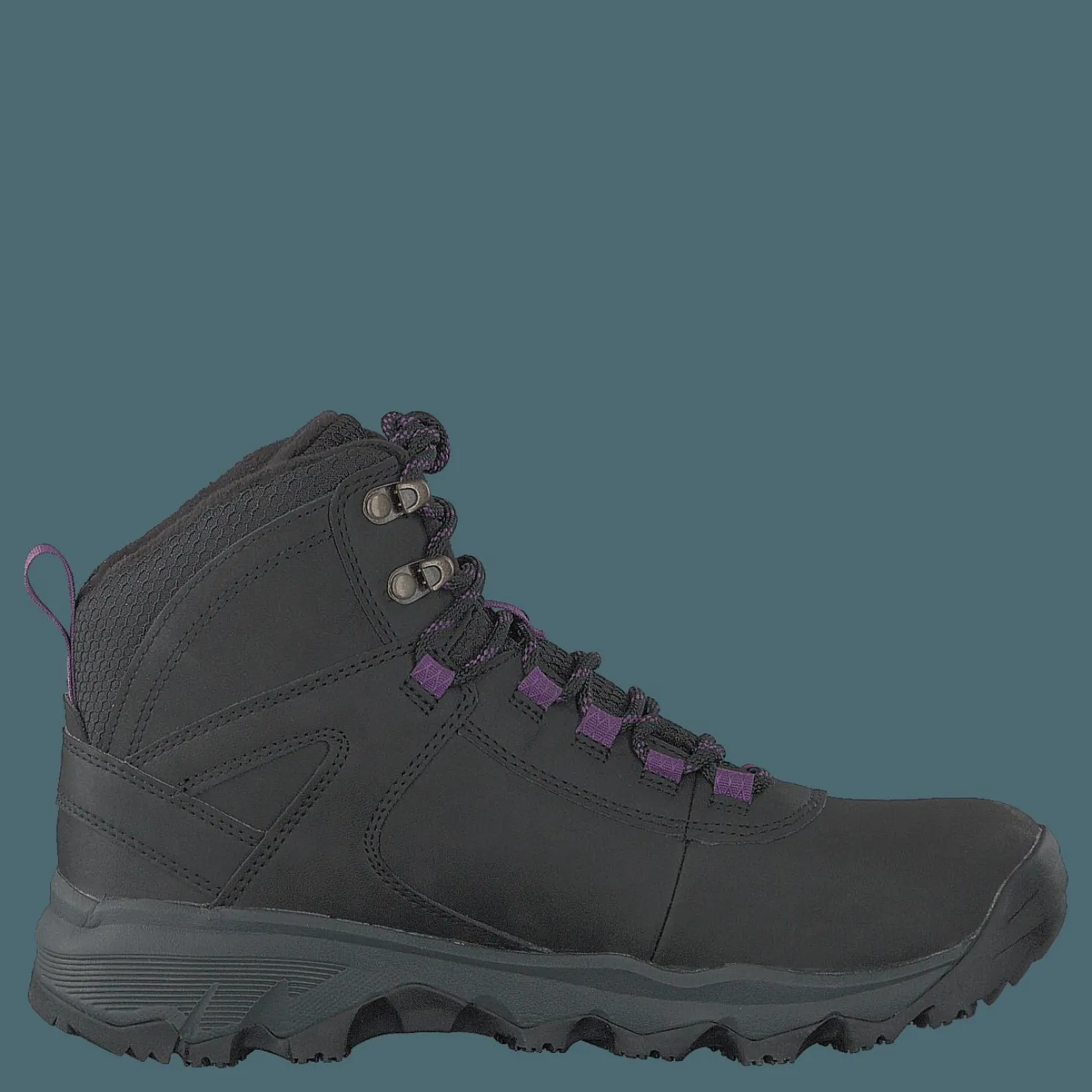Merrell Vego Mid Leather North Wp Ice+ Black/gloxinia Svart Outlet