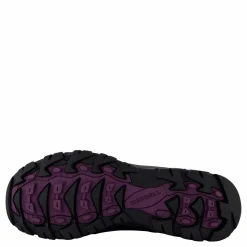 Merrell Vego Mid Leather WTPF Black/Gloxinia Svart Hot