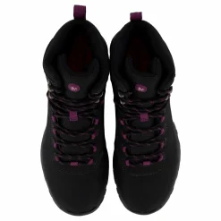 Merrell Vego Mid Leather WTPF Black/Gloxinia Svart Hot