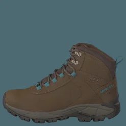 Merrell Vego Mid Leather Wtpf Dark Earth/britianny Blue Brun Sale