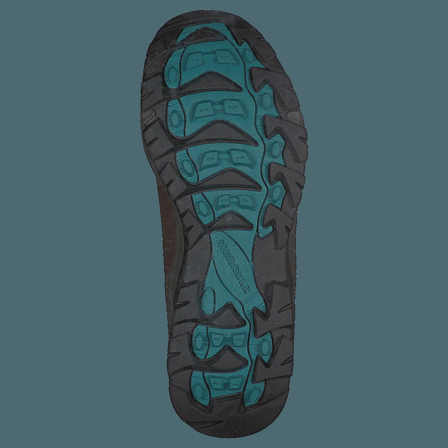 Merrell Vego Mid Leather Wtpf Dark Earth/britianny Blue Brun Sale