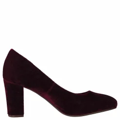 Bianco Velvet Pump OND17 40 Wine Red Lila och Svart Best