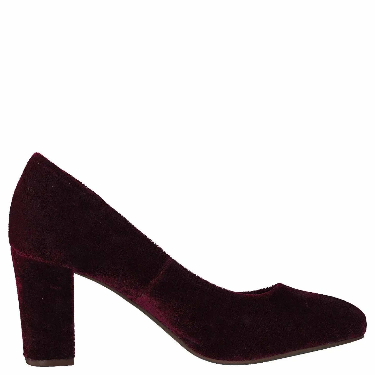 Bianco Velvet Pump OND17 40 Wine Red Lila och Svart Best