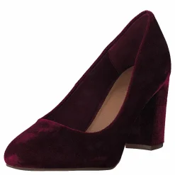 Bianco Velvet Pump OND17 40 Wine Red Lila och Svart Best