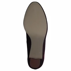 Bianco Velvet Pump OND17 40 Wine Red Lila och Svart Best