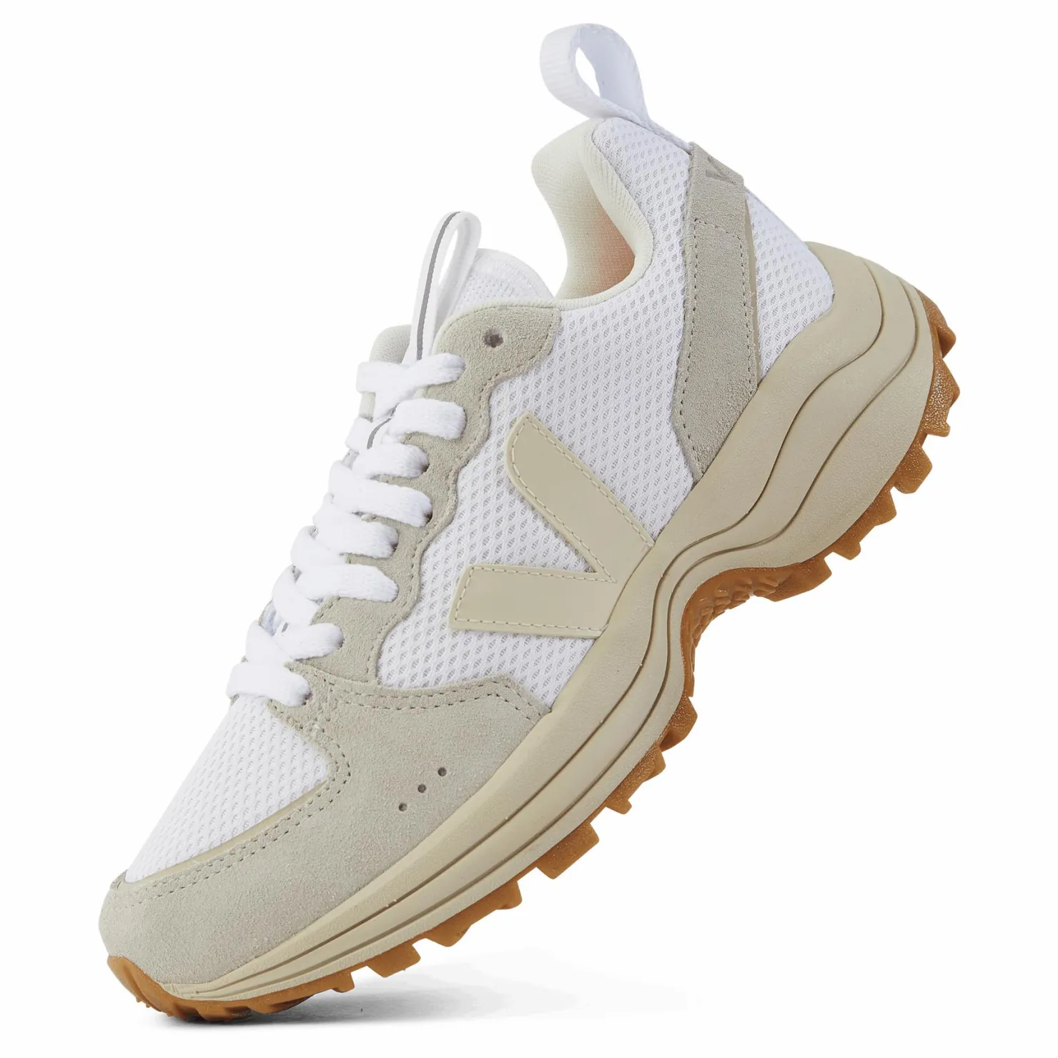 Veja Venturi Alveomesh White Pierre Natural Vit Best