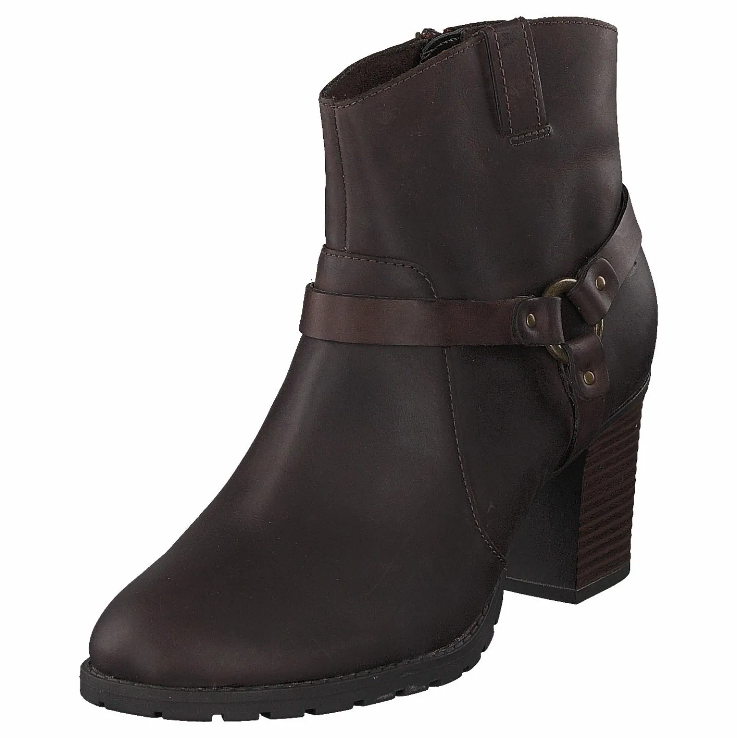 Clarks Verona Rock Dark Brown Brun New