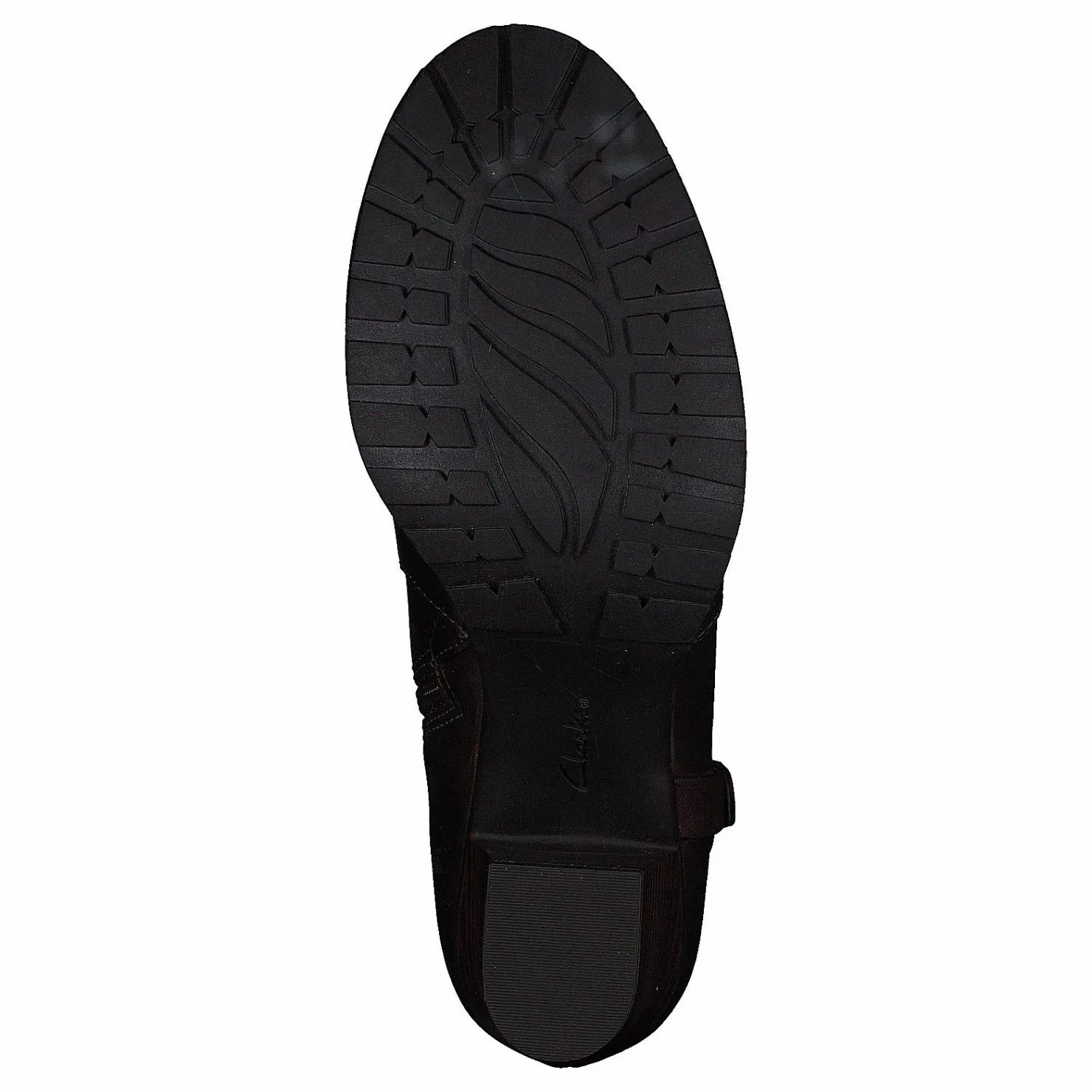 Clarks Verona Rock Dark Brown Brun New
