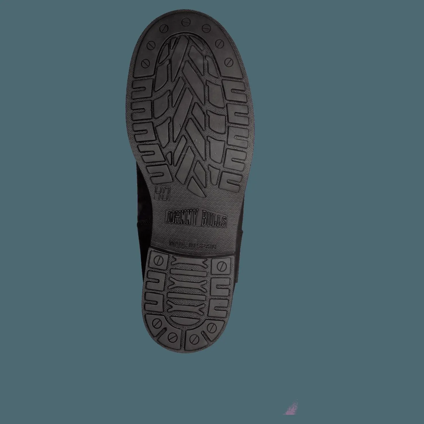 Johnny Bulls Very Low Boot Zip Back Black/Silver Svart Outlet
