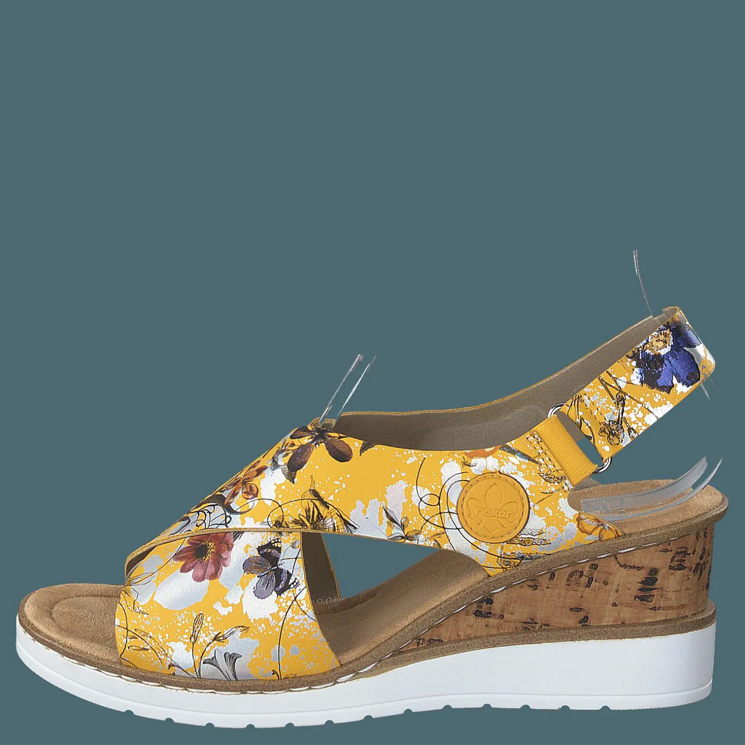 Rieker V35h6-90 Yellow Brun Best