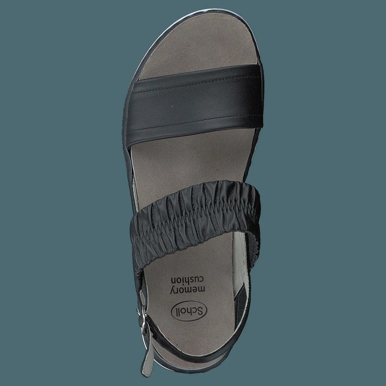 Scholl Viareggio Elastic Black Svart Sale
