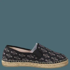 Odd Molly Vibrant Walker Espadrillo Almost Black Beige Best