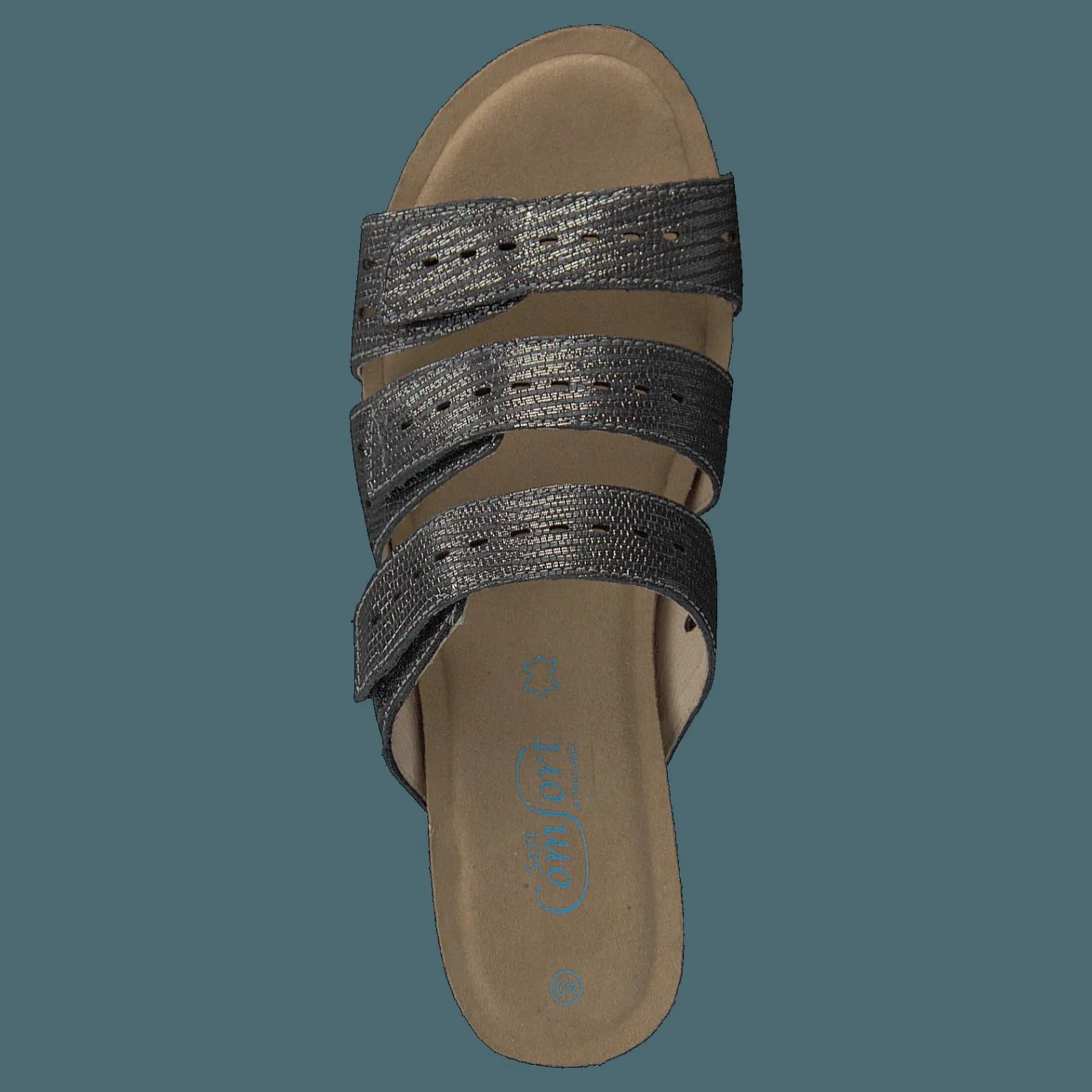 Soft Comfort Vincenza Black /silver Silver, Brun och Grå Clearance