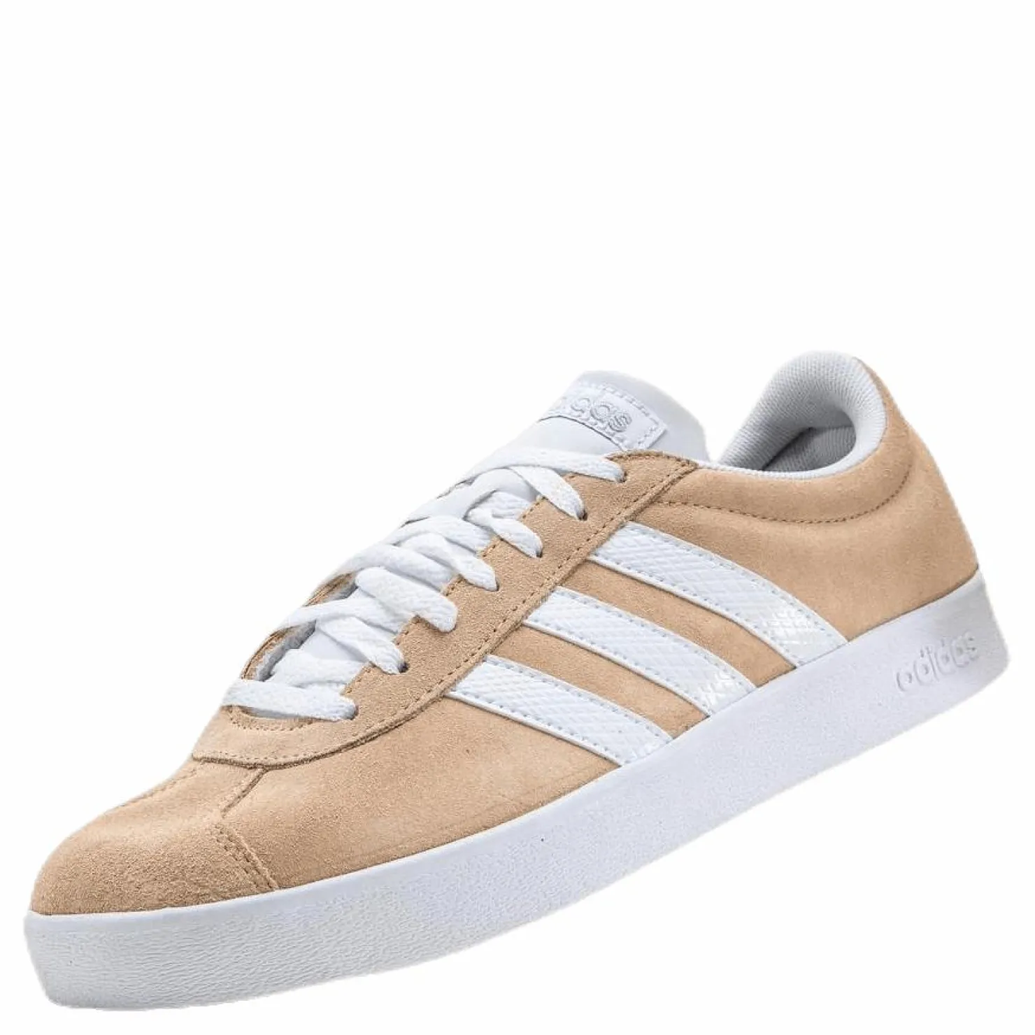 adidas VL Court Shoes Pink Beige