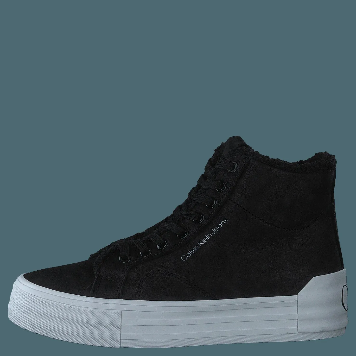Calvin Klein Vulc Flatform Bold Mid Black Svart Outlet