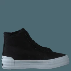 Calvin Klein Vulc Flatform Bold Mid Black Svart Outlet