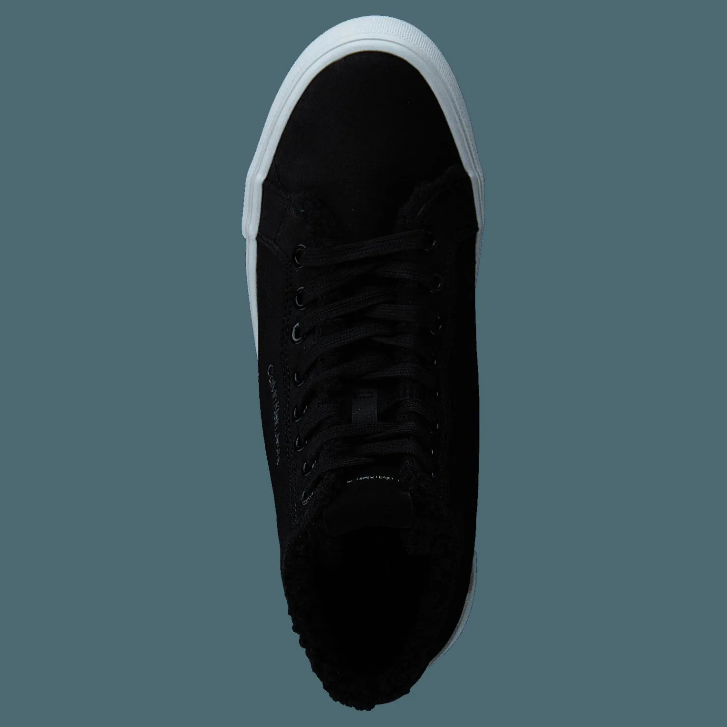 Calvin Klein Vulc Flatform Bold Mid Black Svart Outlet