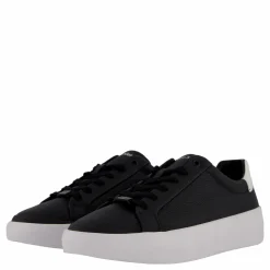 Calvin Klein Vulc Lace Up Lth Black / White Svart Clearance