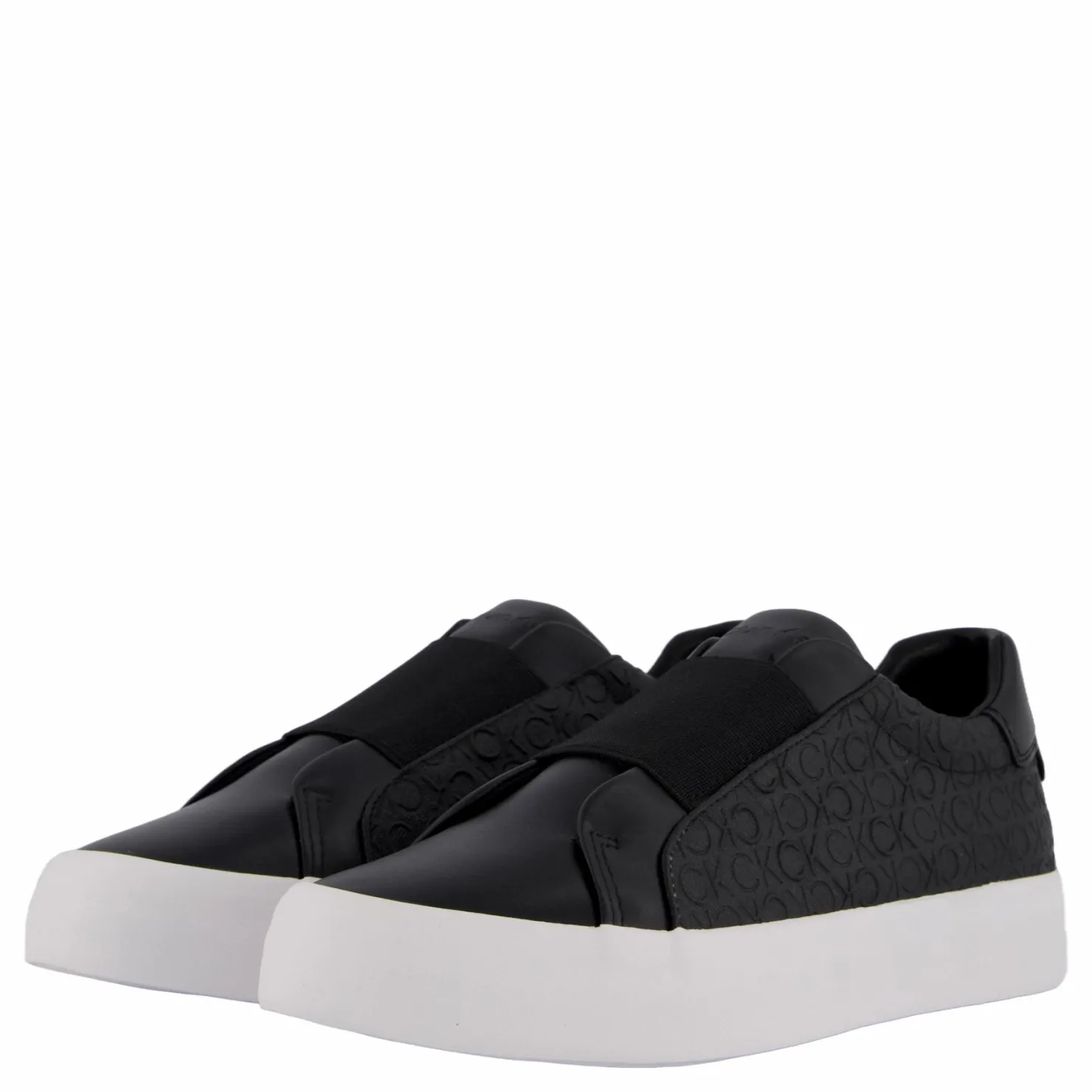 Calvin Klein Vulc Slip On Mono Mix Ck Black Svart Outlet
