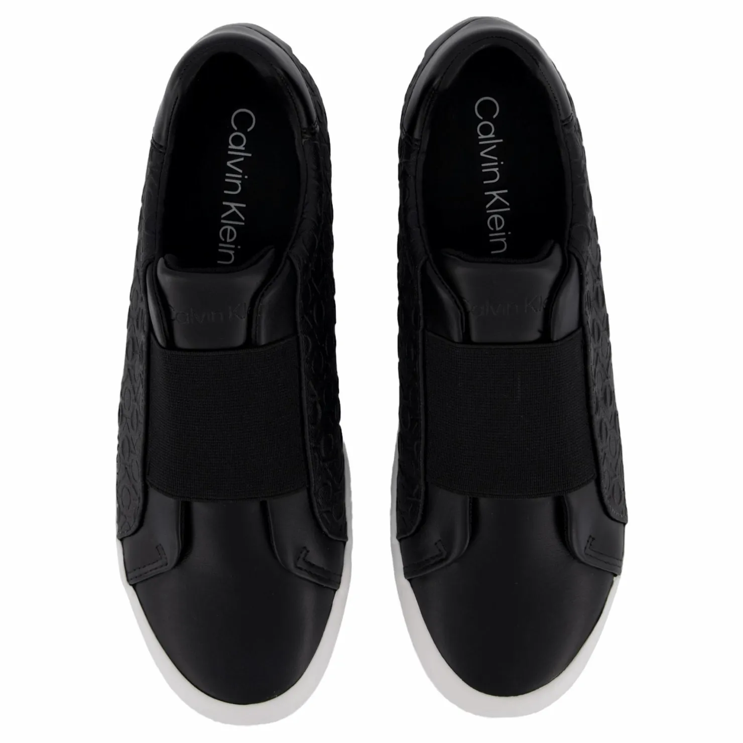 Calvin Klein Vulc Slip On Mono Mix Ck Black Svart Outlet