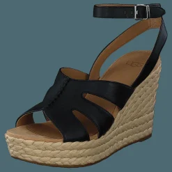 UGG W Careena Black Leather Beige och Brun New