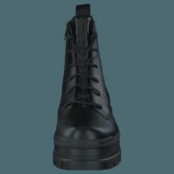 UGG W Sidnee Black Leather Svart Online