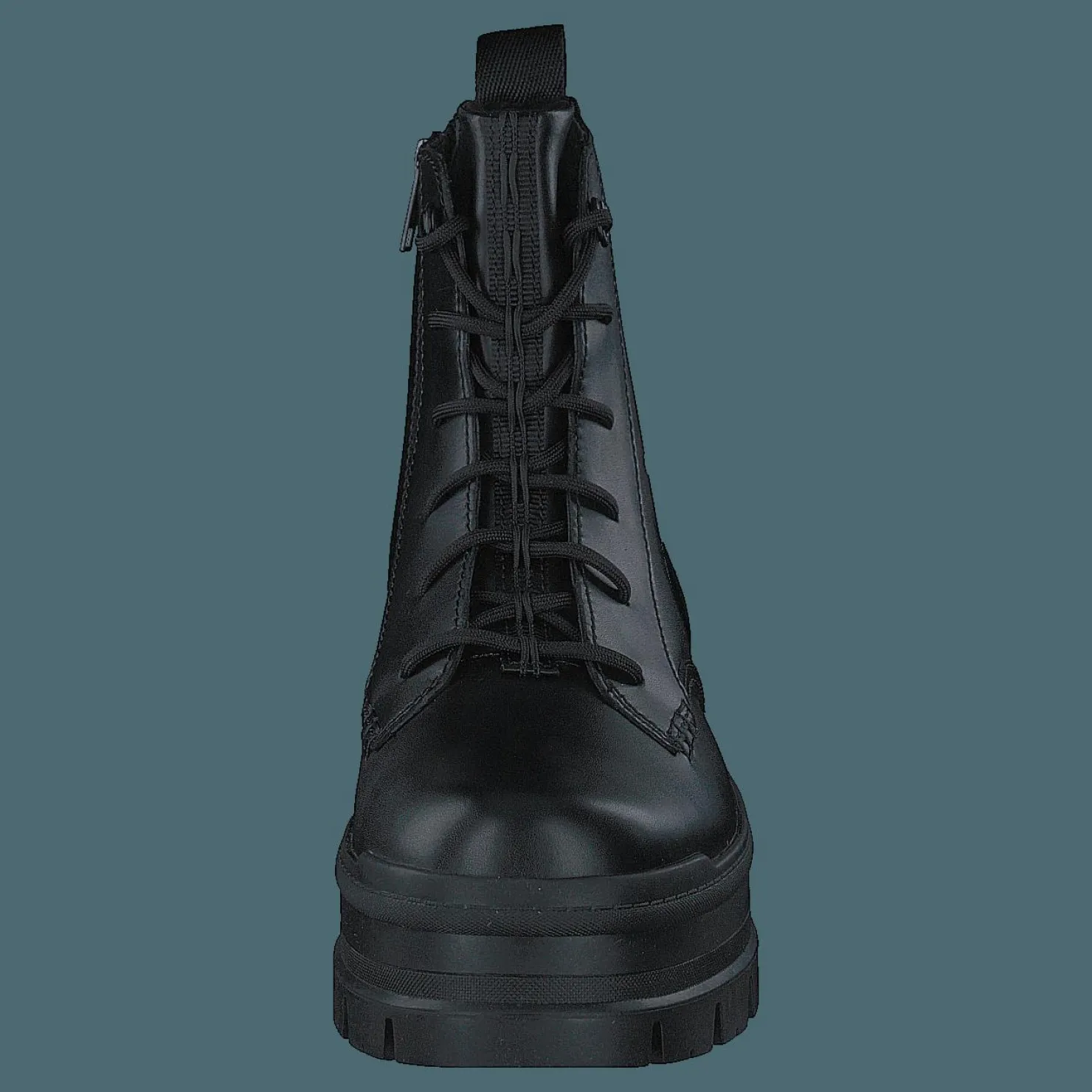 UGG W Sidnee Black Leather Svart Online