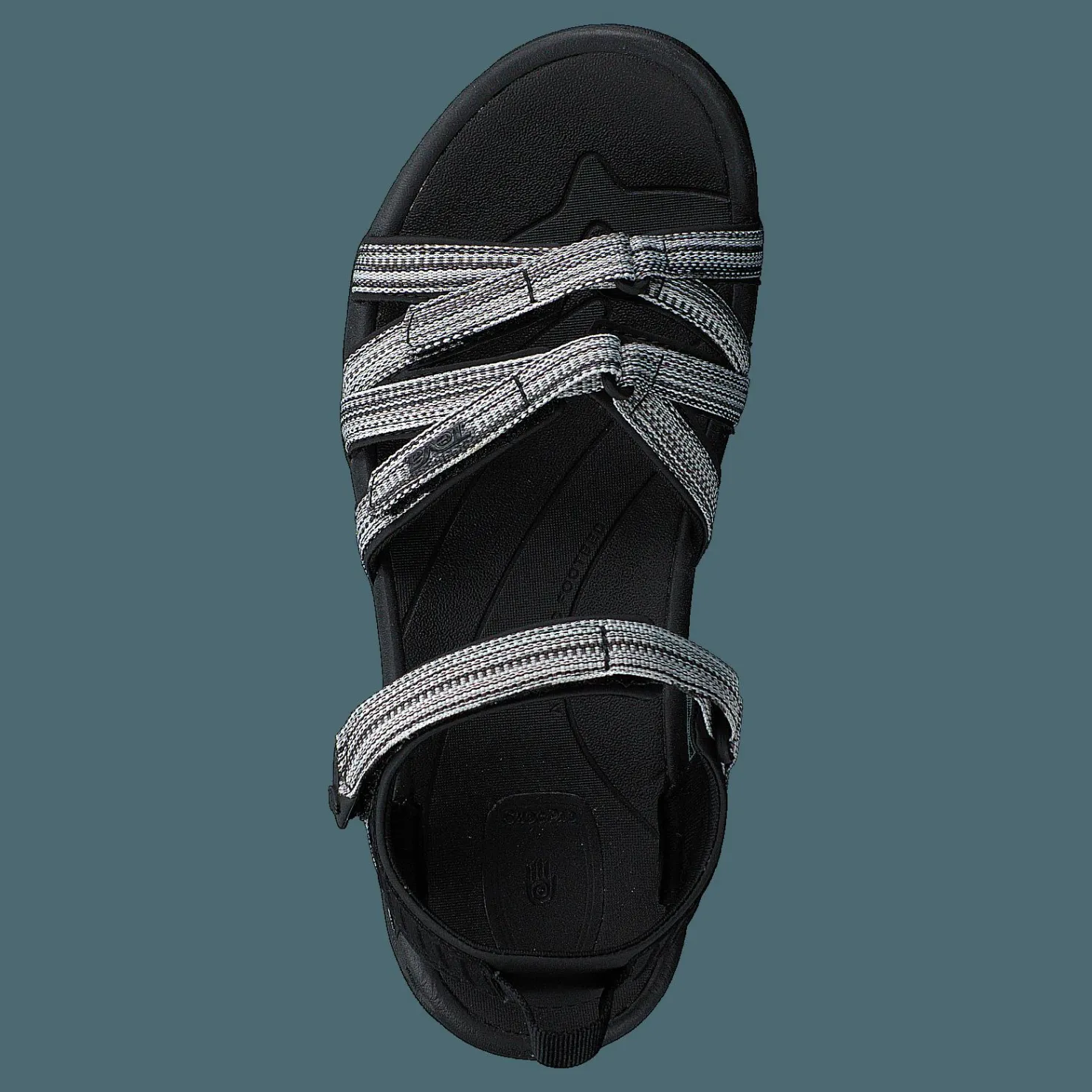 Teva W Tirra Black/white Multi Svart New