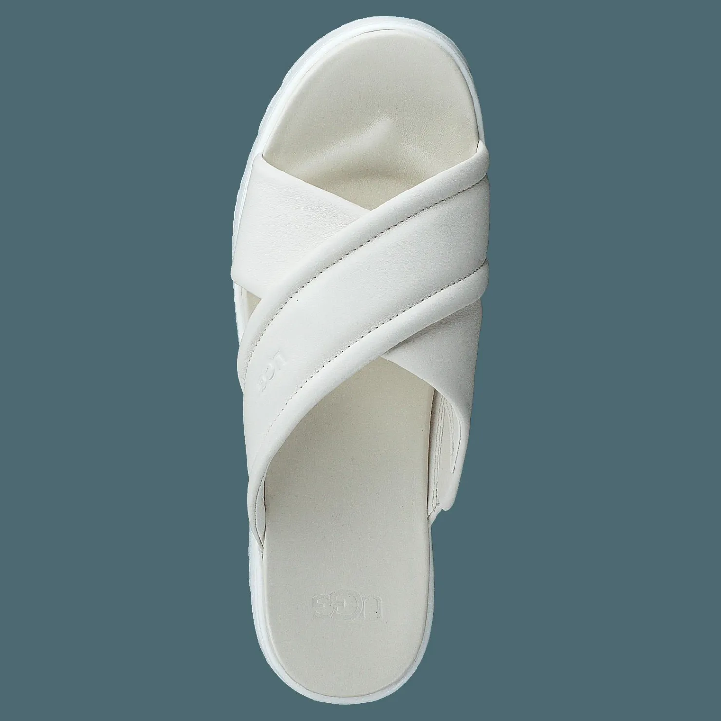 UGG W Zayne Crossband Jasmine Leather Vit Online