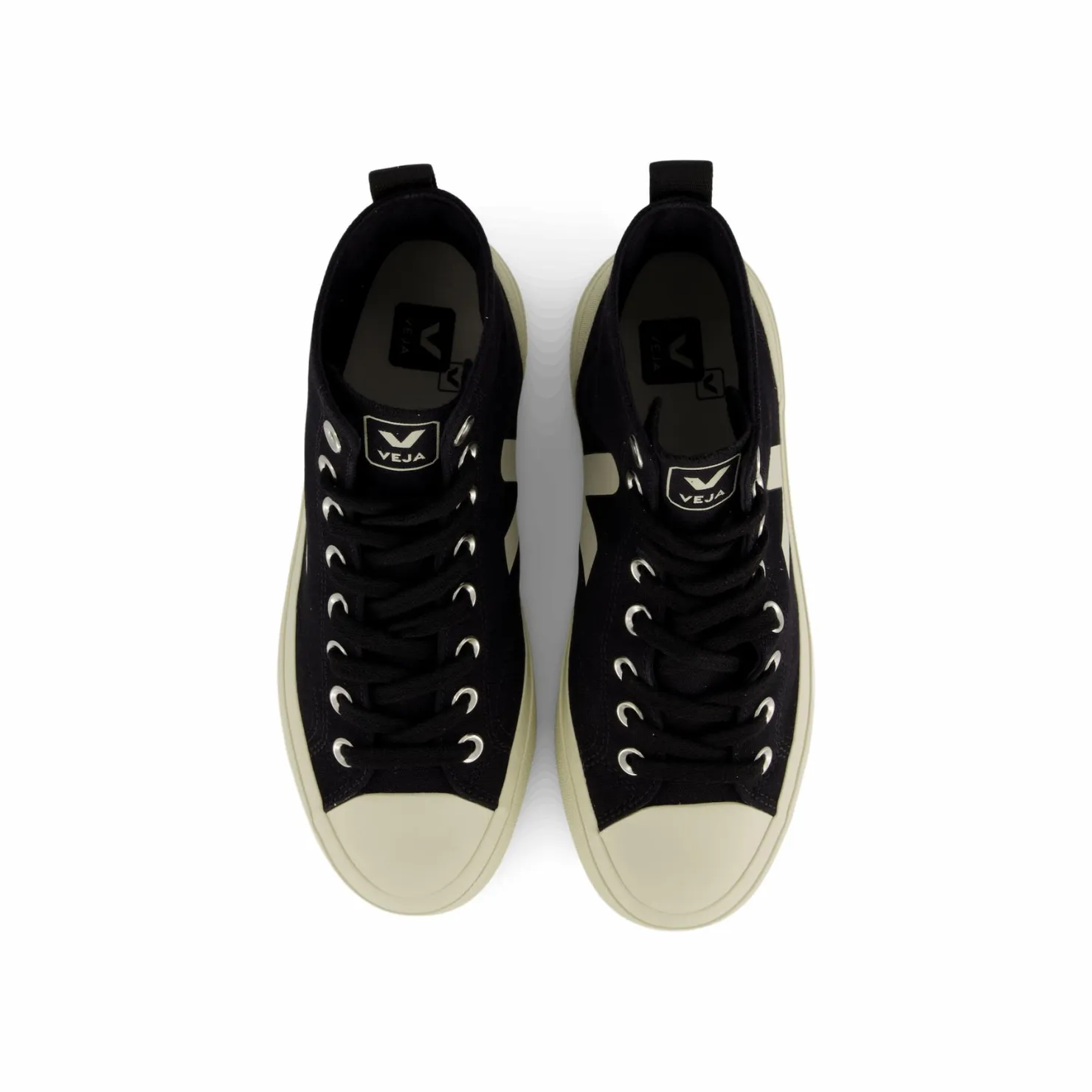 Veja Wata Ii Canvas Black Pierre Svart New