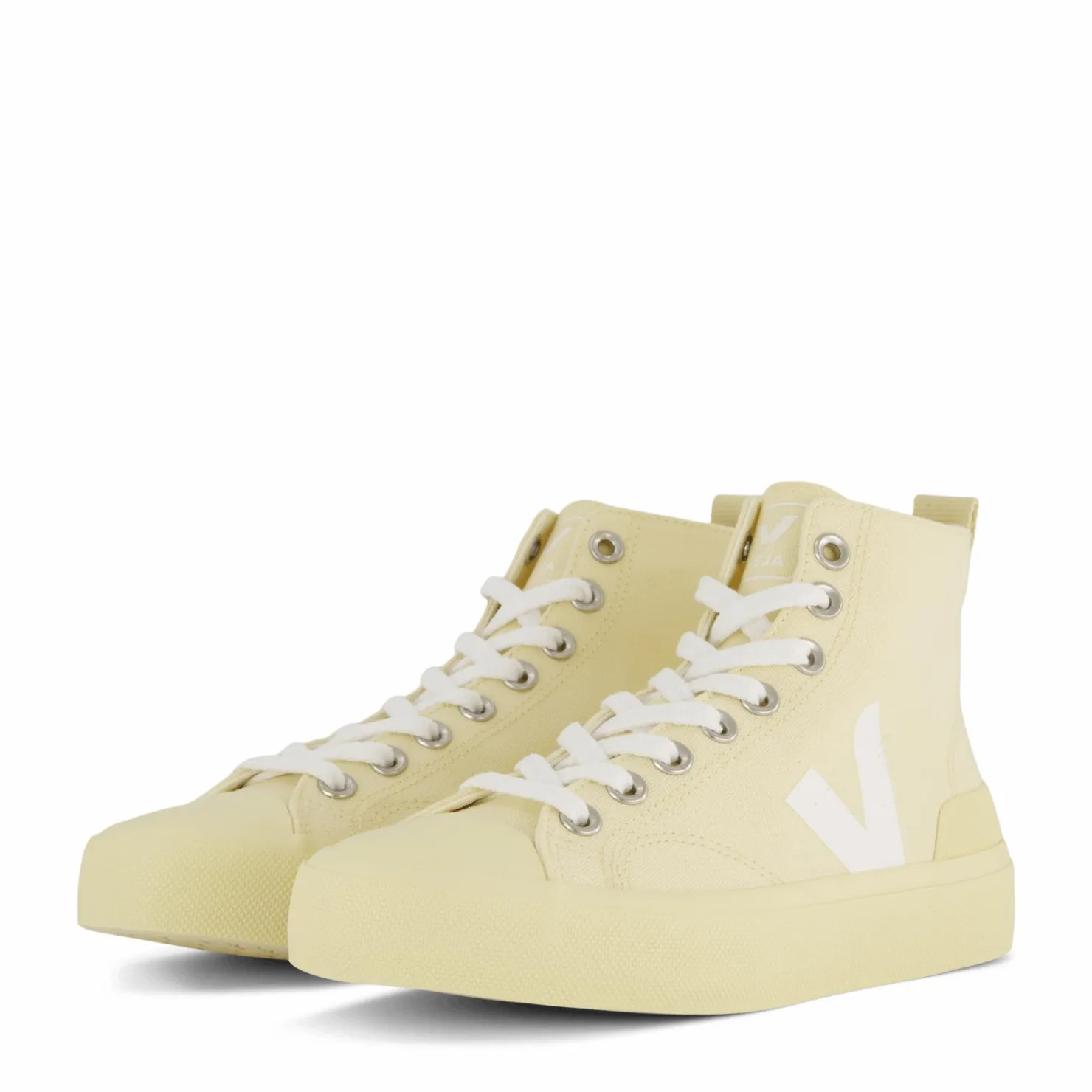 Veja Wata Ii Canvas Butter White Butter Sol Beige Best