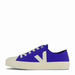 Veja Wata Ii Low Canvas Paros Pierre Blå Sale