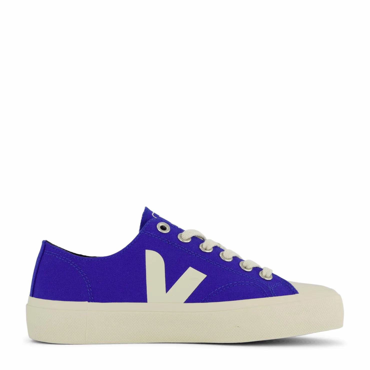 Veja Wata Ii Low Canvas Paros Pierre Blå New