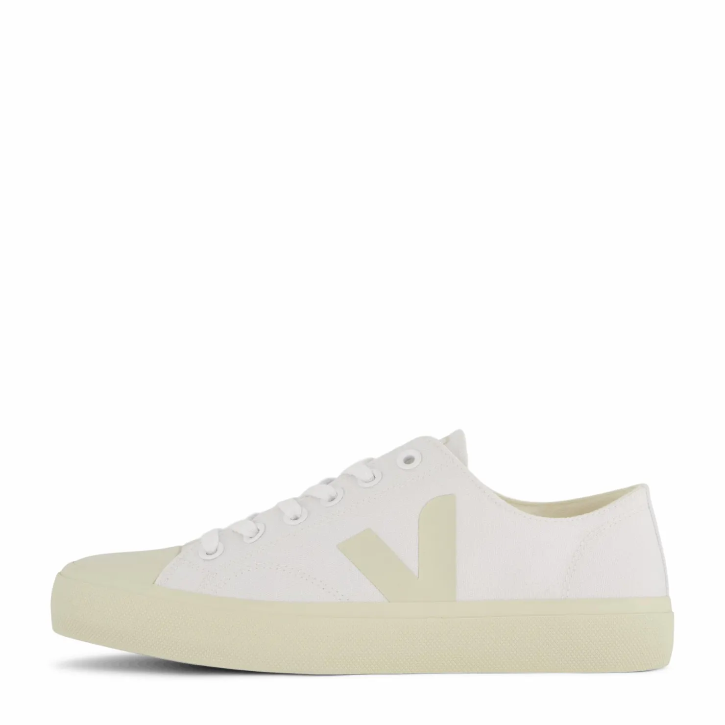 Veja Wata Ii Low Canvas White Pierre Vit Clearance
