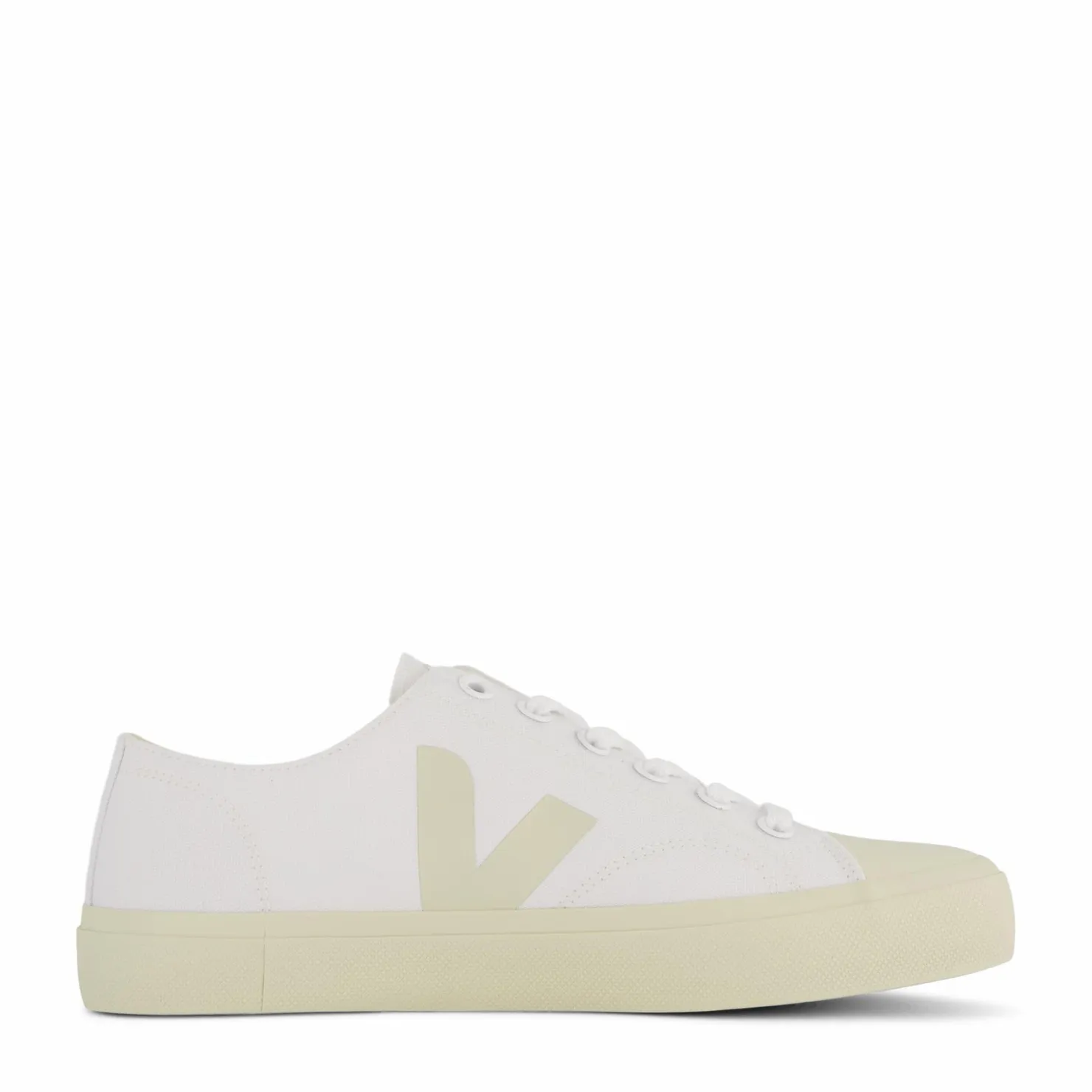 Veja Wata Ii Low Canvas White Pierre Vit Clearance
