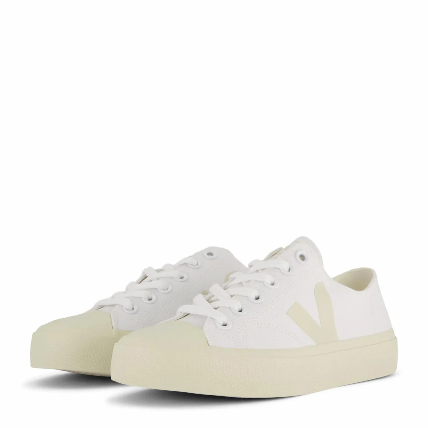 Veja Wata Ii Low Canvas White Pierre Vit Hot