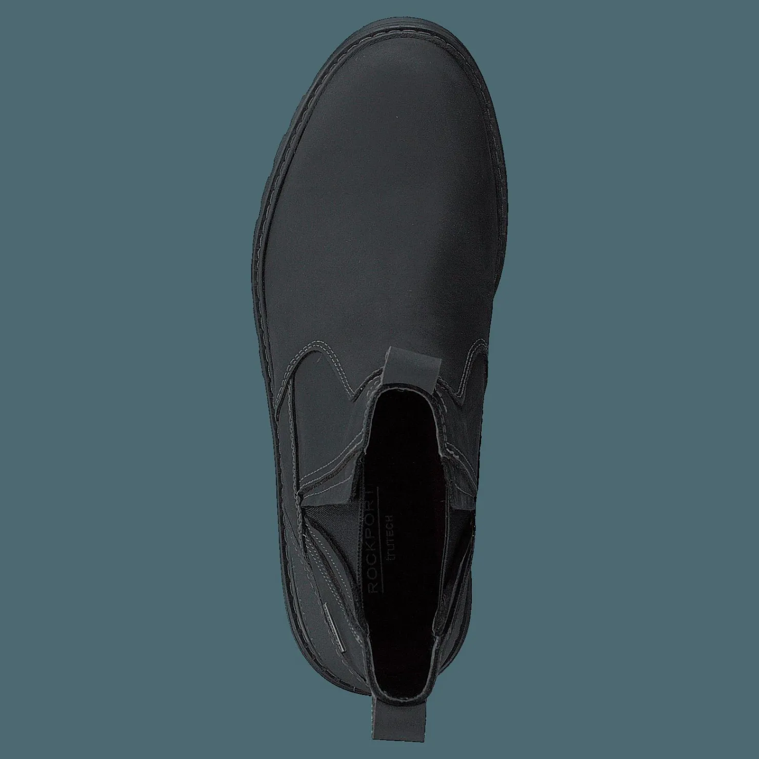 Rockport Wea. Or Not Chelsea Black Lea/sde Svart Clearance