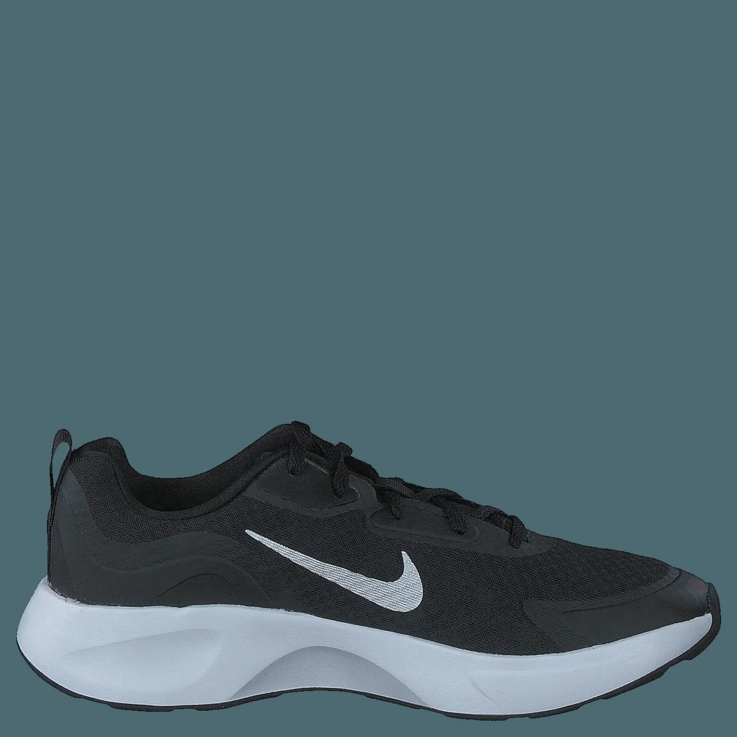Nike Wearallday Gs Black/white Svart Sale