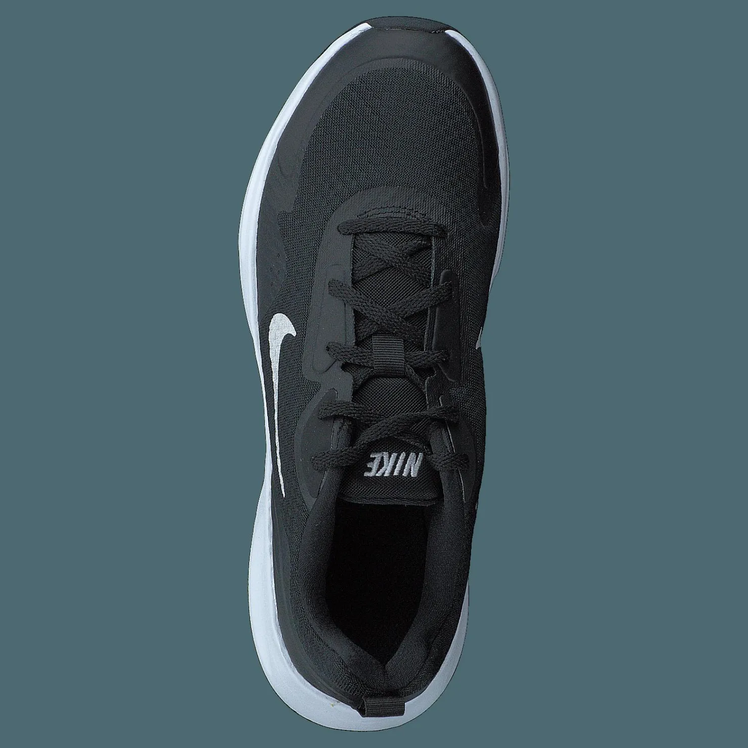 Nike Wearallday Gs Black/white Svart Sale