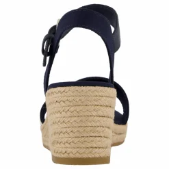 Tommy Hilfiger Webbing Wedge Sandal Blå