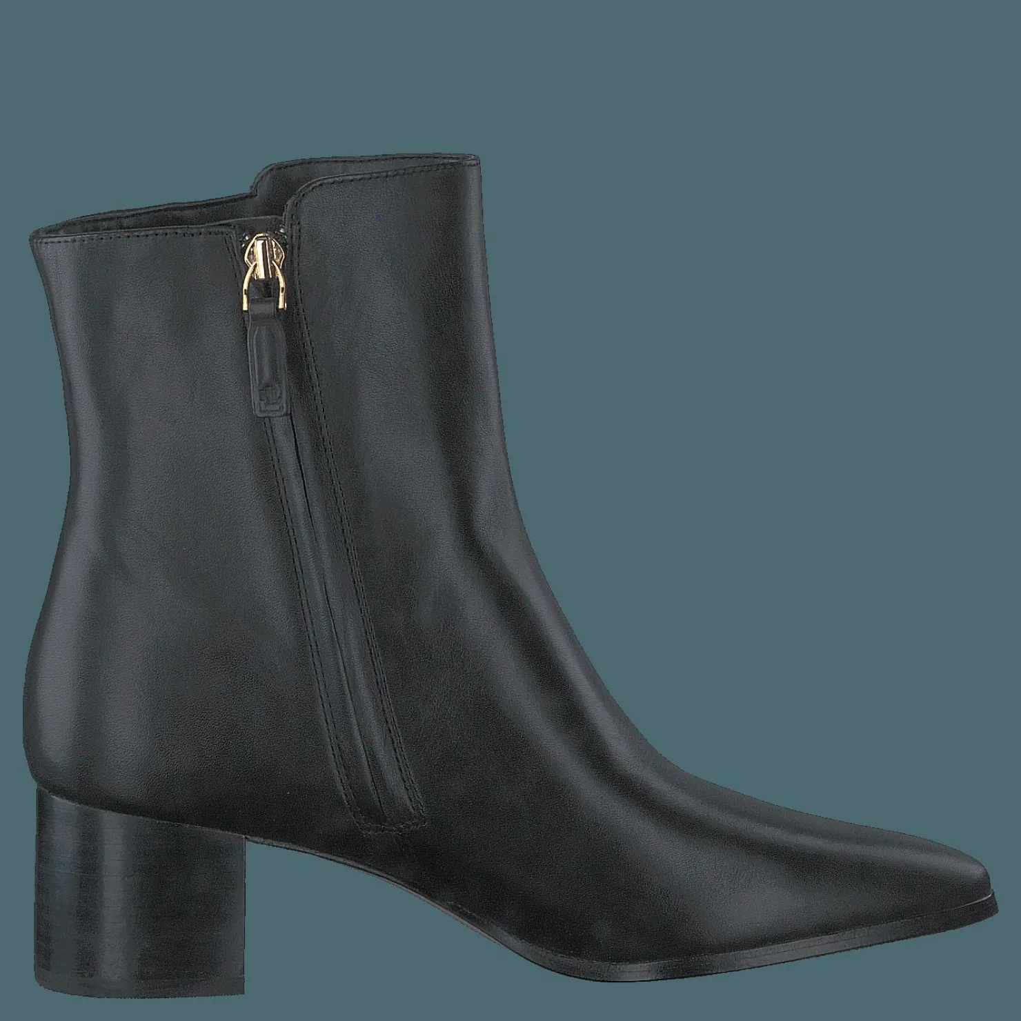 Lauren Ralph Lauren Wendey-boots-bootie Black Svart Hot