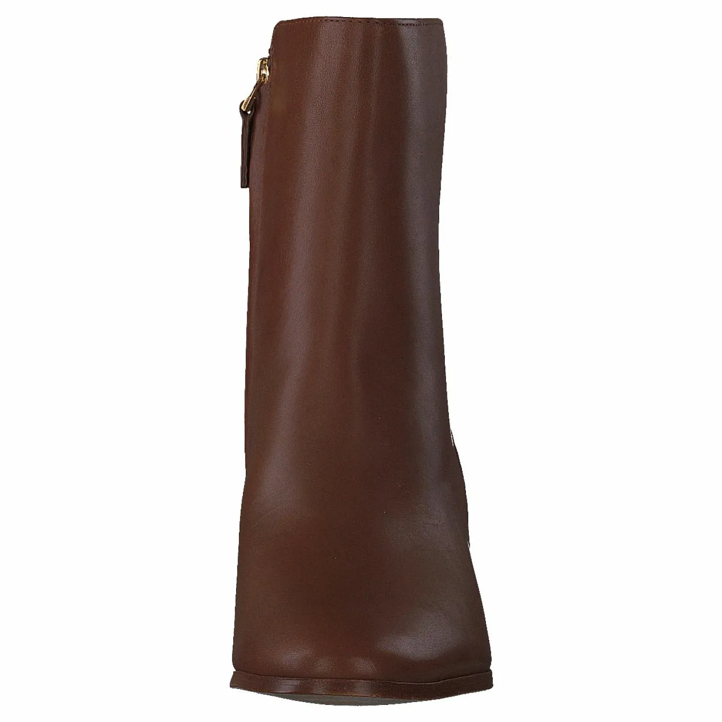 Lauren Ralph Lauren Wendey-boots-bootie Deep Saddle Tan Brun Discount