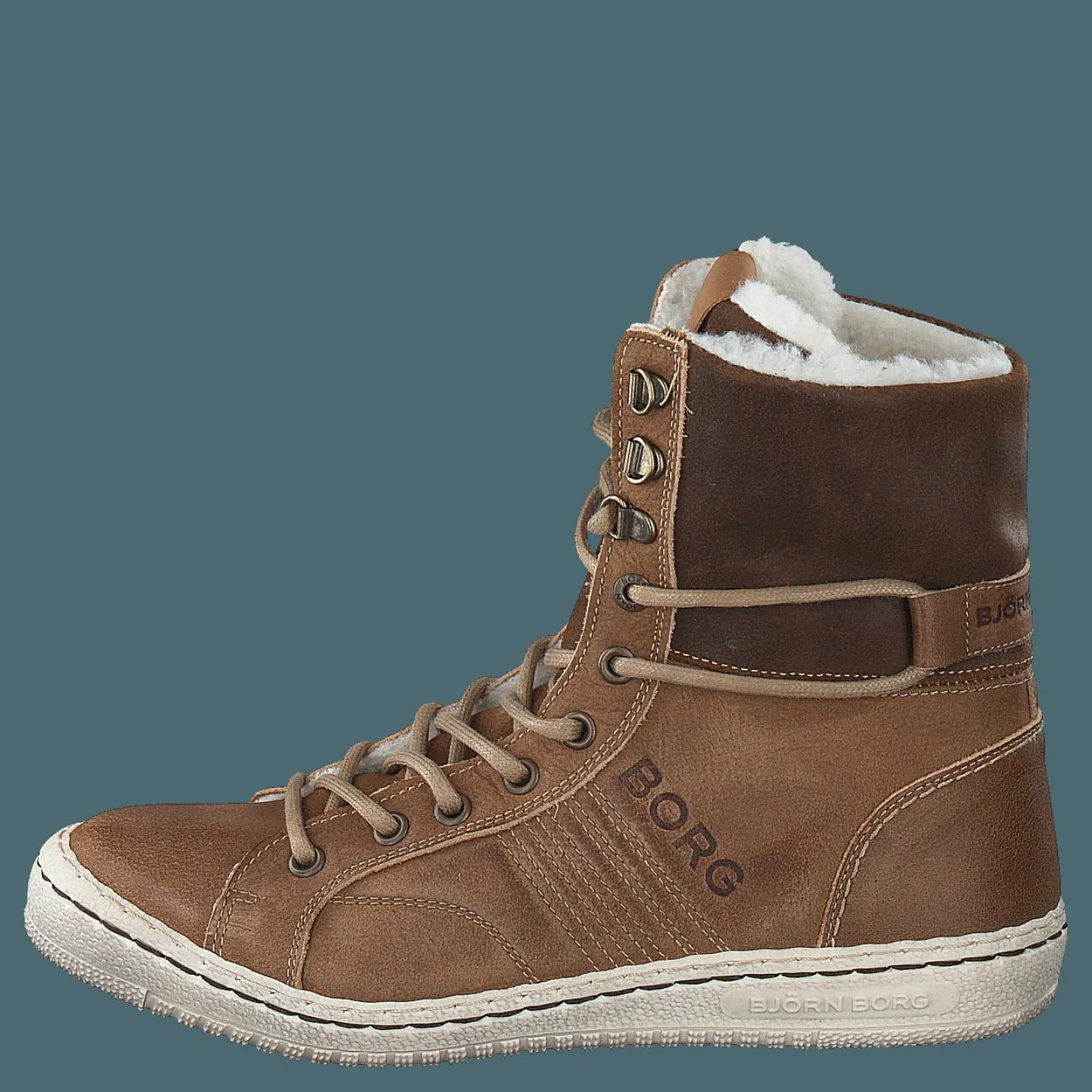 Björn Borg Wendy High Fur 2100 Tan Brun Sale